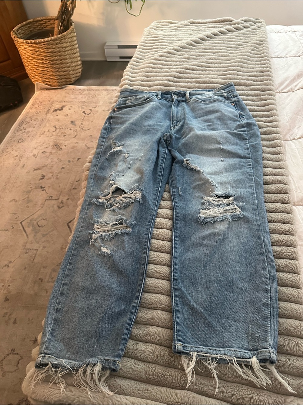 Judy Blue Distressed Women’s Jeans